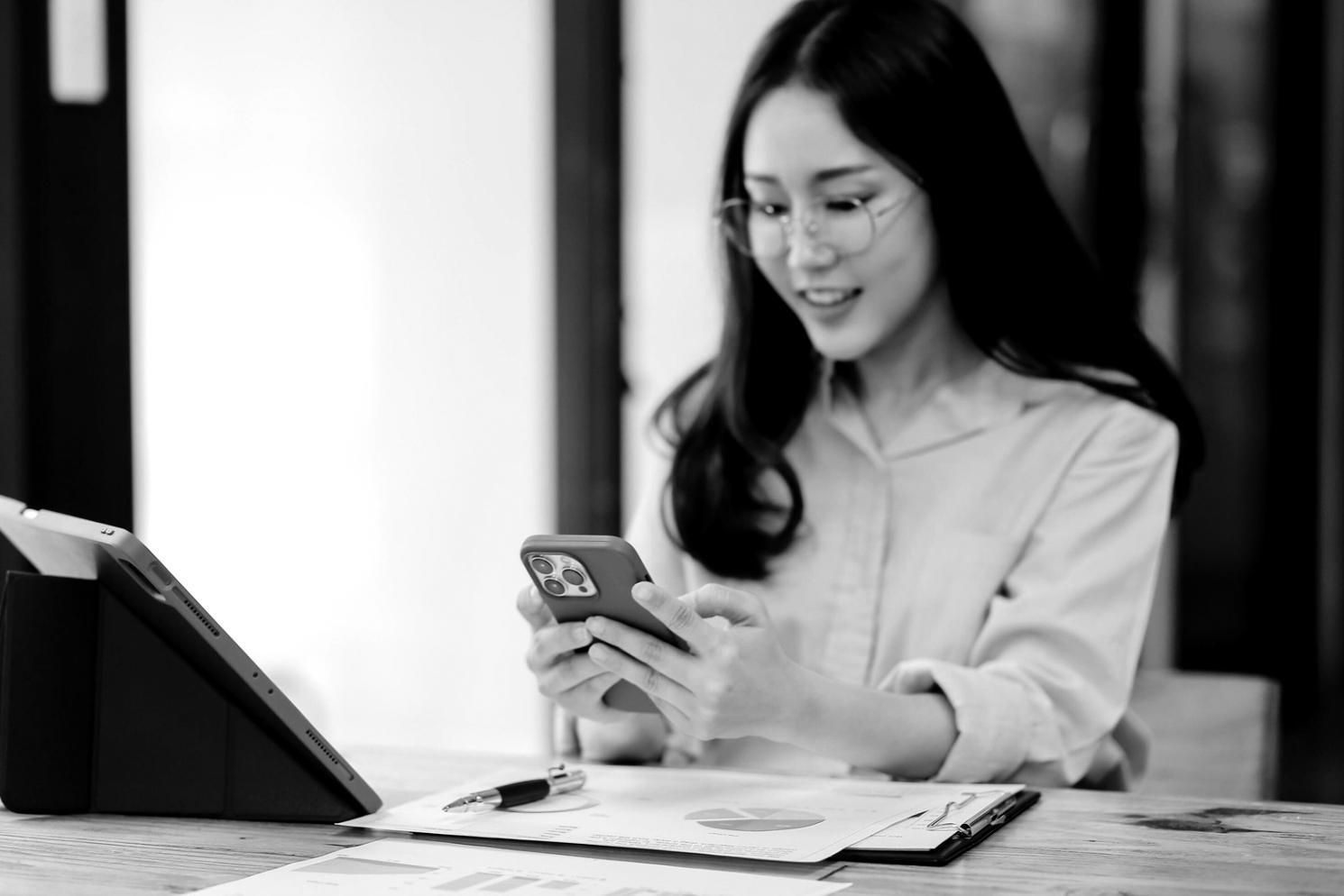 Digital banking security training session showing secure transaction methods